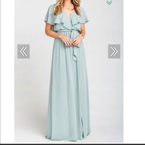 Show Me Your Mumu Silver Sage Crisp Audrey - S